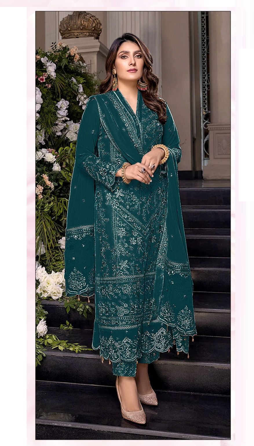 Ayesha Misbah 199 Pakistani Salwar Suit Catalog